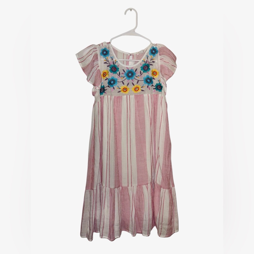 Blu Pepper Embroidered Mini Dress - Picture 2 of 7